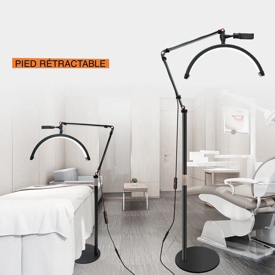 Lampe Demi-lune sur pied