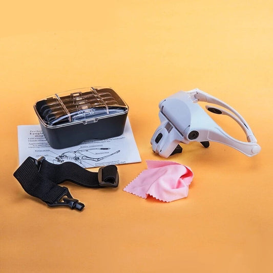 Lunette loupe à Éclairage de Précision