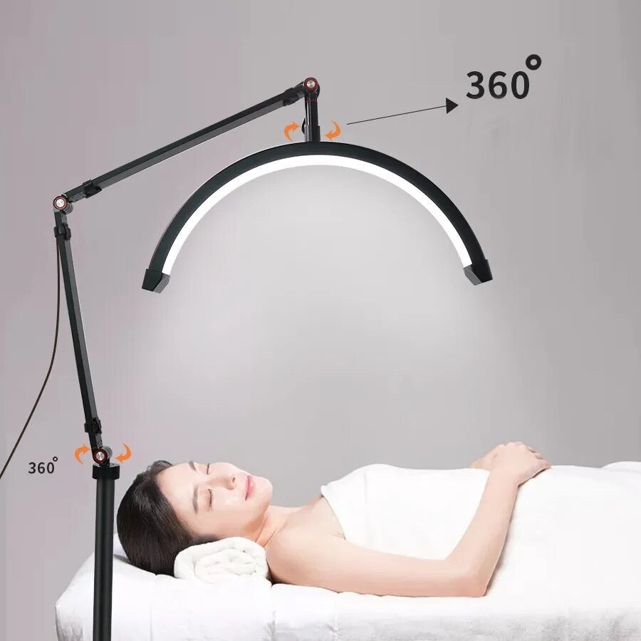 Lampe Demi-lune sur pied