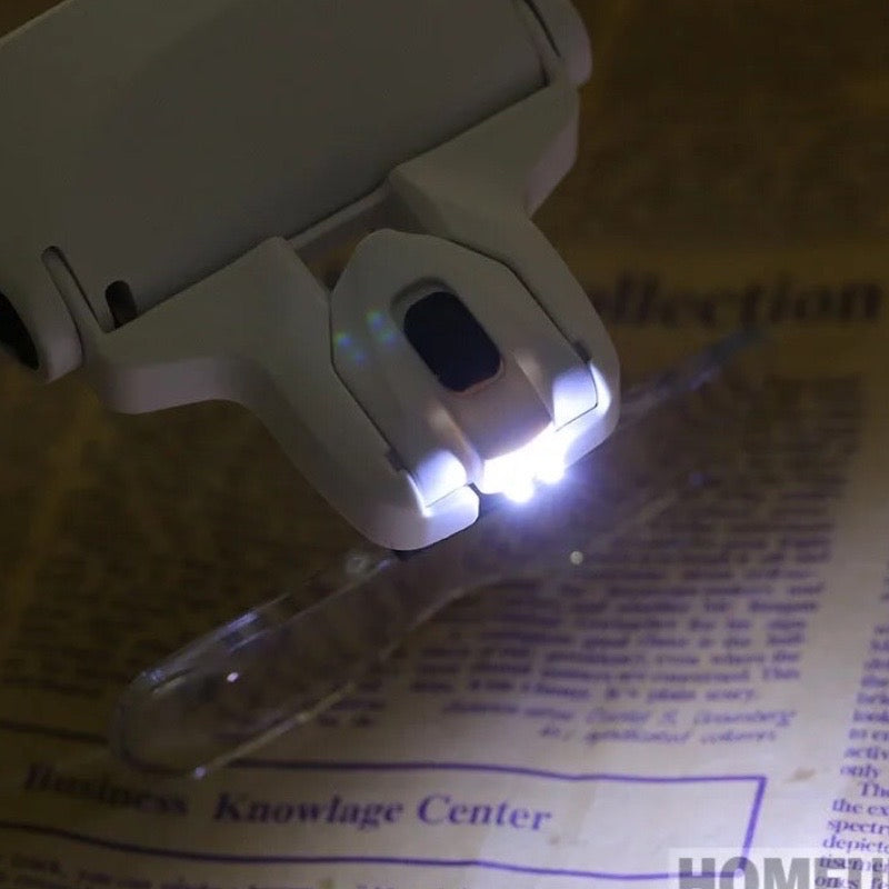 Lunette loupe à Éclairage de Précision
