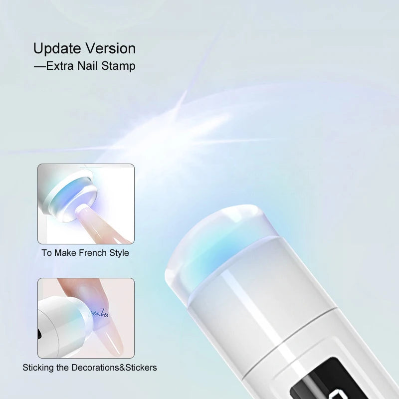 Lampe pour capsules & popite avec support