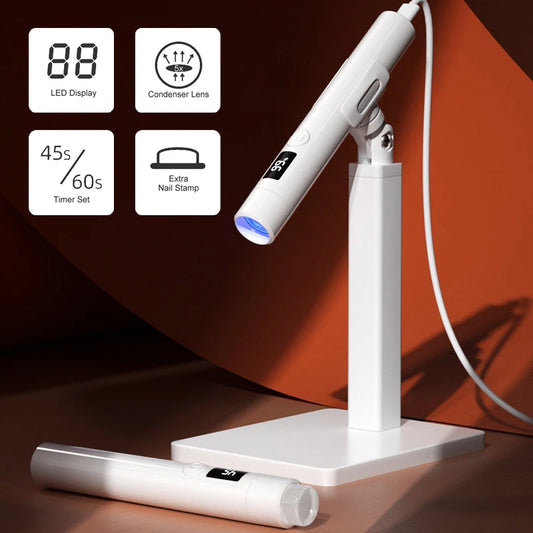 Lampe pour capsules & popite avec support