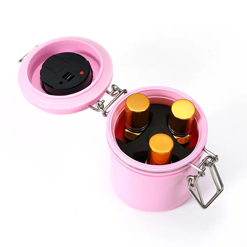 Boite de rangement pour colle avec Hygromètre intégré