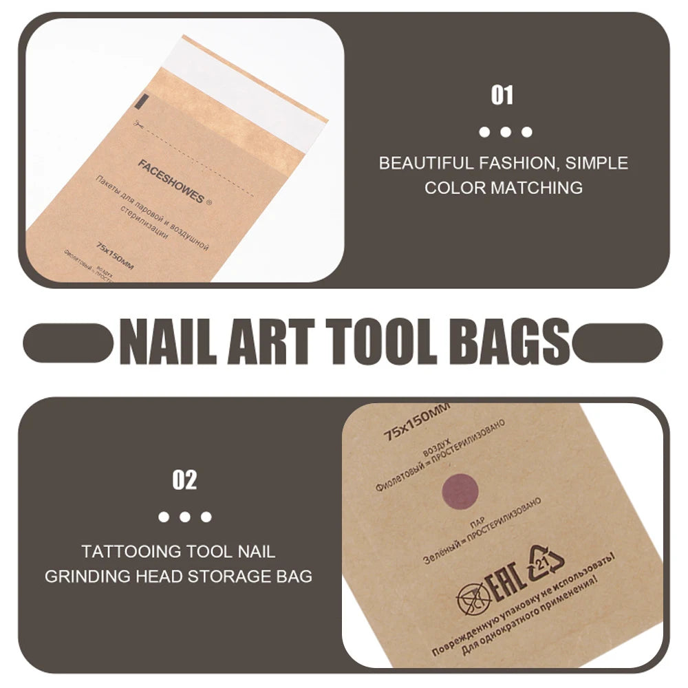 Sachets pour stérilisateur