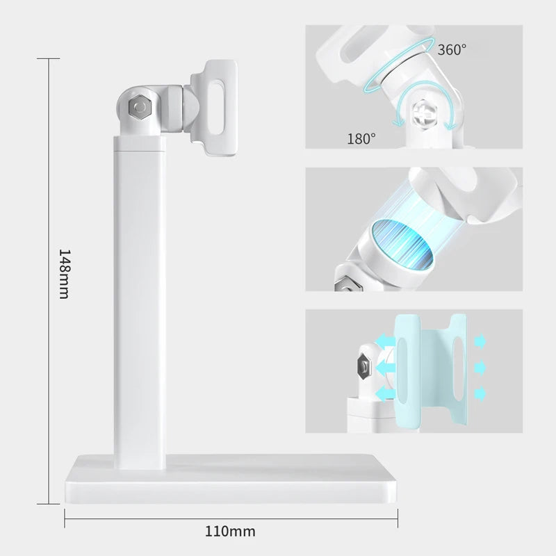 Lampe pour capsules & popite avec support