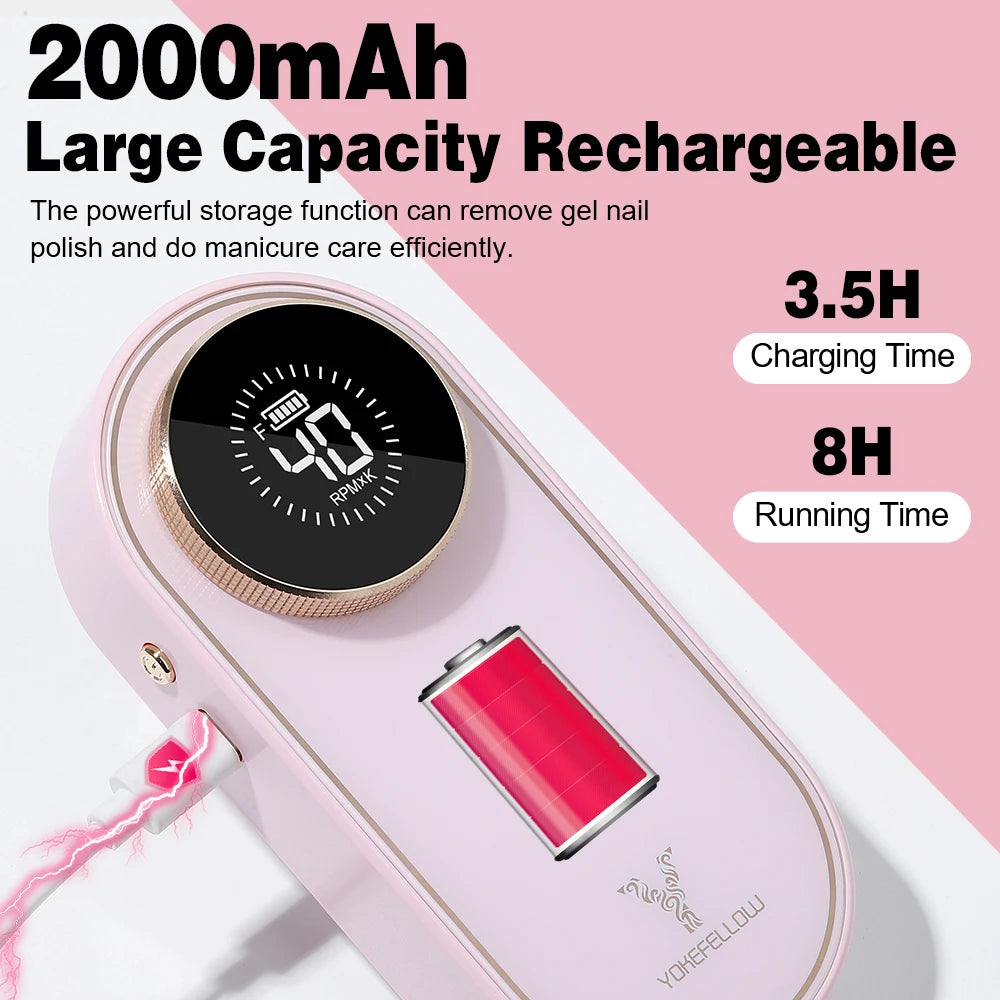 Ponceuse Ongles Portable