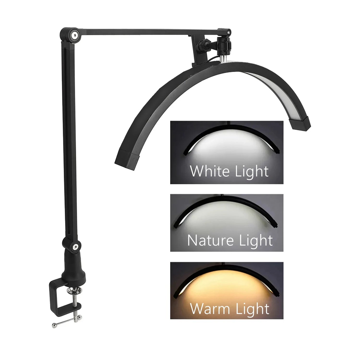Lampe Demi Lune avec support d'accroche