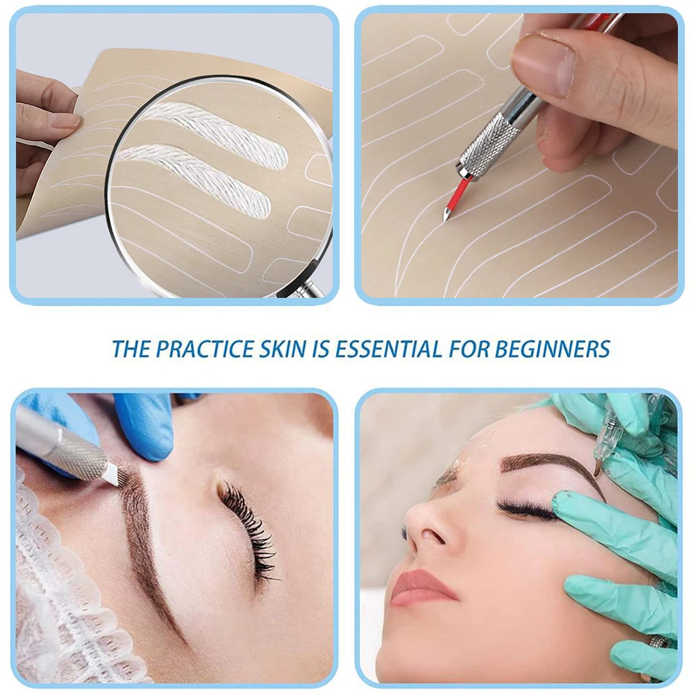 Latex d'entrainement pour Microblading