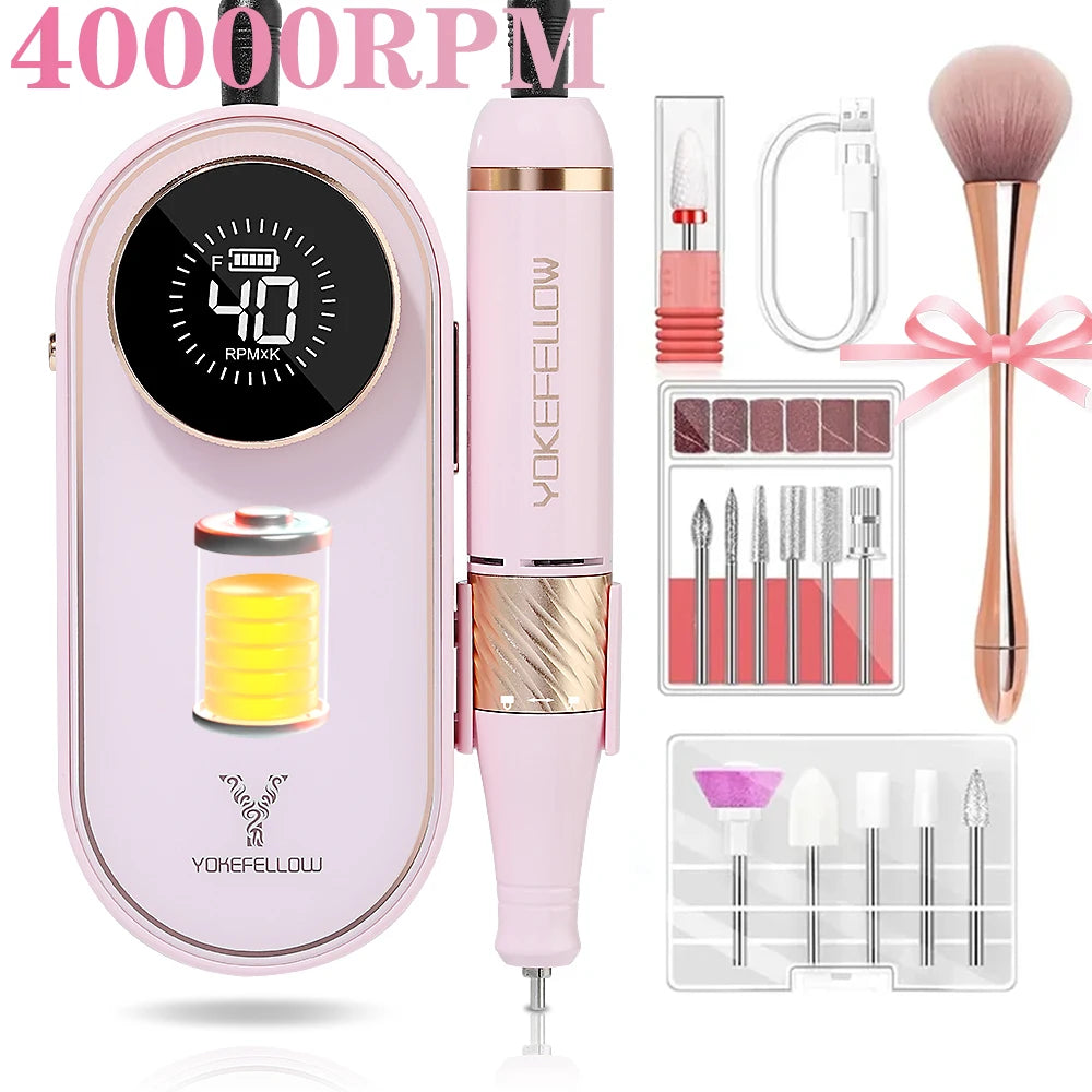 Ponceuse Ongles Portable