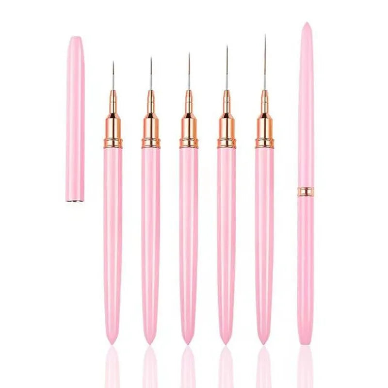 Set de 5 pinceaux Nails Art