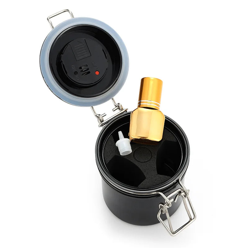 Boite de rangement pour colle avec Hygromètre intégré