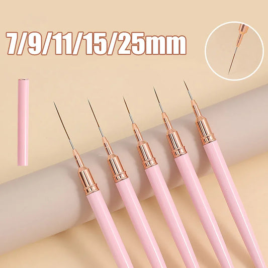 Set de 5 pinceaux Nails Art