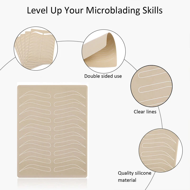 Latex d'entrainement pour Microblading